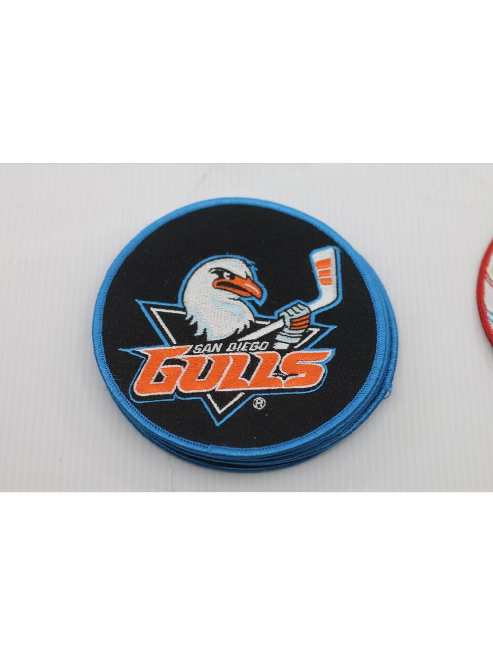 San Diego Gulls Hockey Patch Vintage Embroidered NHL AHL Crest Logo